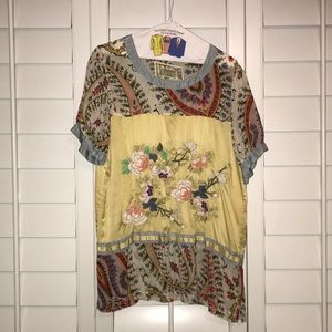 Johnny Was Boho Top